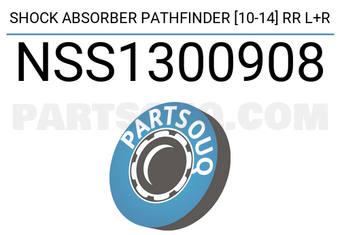 SCHNIEDER NSS1300908 SHOCK ABSORBER PATHFINDER [10-14] RR L+R