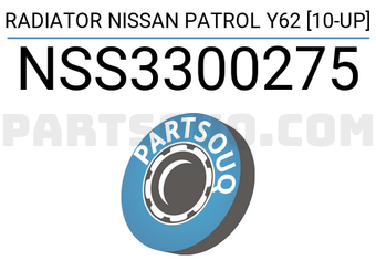 SCHNIEDER NSS3300275 RADIATOR NISSAN PATROL Y62 [10-UP]