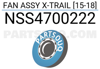 SCHNIEDER NSS4700222 FAN ASSY X-TRAIL [15-18]