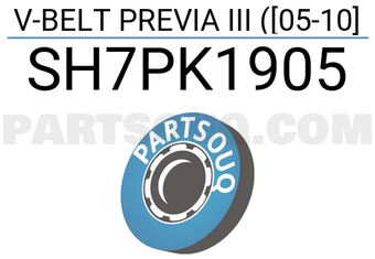SCHNIEDER SH7PK1905 V-BELT PREVIA III ([05-10]