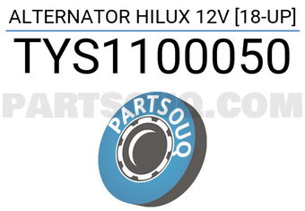 SCHNIEDER TYS1100050 ALTERNATOR HILUX 12V [18-UP]