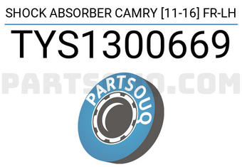 SCHNIEDER TYS1300669 SHOCK ABSORBER CAMRY [11-16] FR-LH