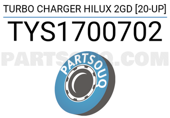 SCHNIEDER TYS1700702 TURBO CHARGER HILUX 2GD [20-UP]