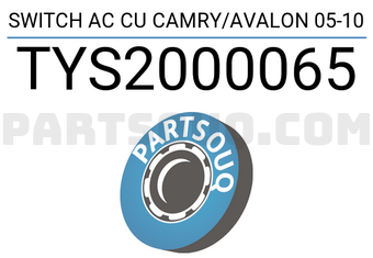SCHNIEDER TYS2000065 SWITCH AC CU CAMRY/AVALON 05-10