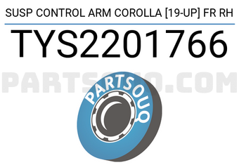 SCHNIEDER TYS2201766 SUSP CONTROL ARM COROLLA [19-UP] FR RH