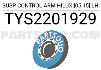 SCHNIEDER TYS2201929 SUSP CONTROL ARM HILUX [05-15] LH