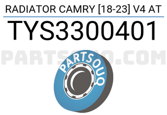 SCHNIEDER TYS3300401 RADIATOR CAMRY [18-23] V4 AT