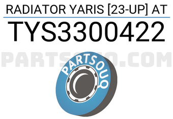 SCHNIEDER TYS3300422 RADIATOR YARIS [23-UP] AT