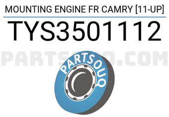 SCHNIEDER TYS3501112 MOUNTING ENGINE FR CAMRY [11-UP]