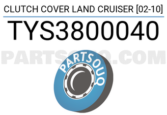 SCHNIEDER TYS3800040 CLUTCH COVER LAND CRUISER [02-10]