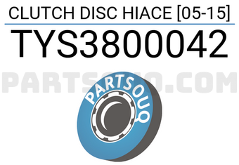 SCHNIEDER TYS3800042 CLUTCH DISC HIACE [05-15]