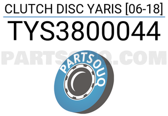 SCHNIEDER TYS3800044 CLUTCH DISC YARIS [06-18]
