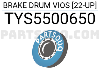 SCHNIEDER TYS5500650 BRAKE DRUM VIOS [22-UP]