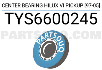 SCHNIEDER TYS6600245 CENTER BEARING HILUX VI PICKUP [97-05]