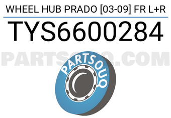 SCHNIEDER TYS6600284 WHEEL HUB PRADO [03-09] FR L+R