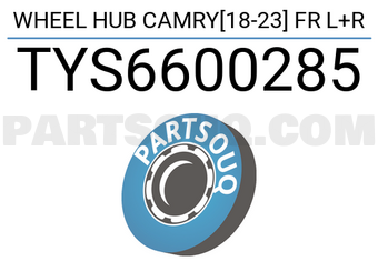 SCHNIEDER TYS6600285 WHEEL HUB CAMRY[18-23] FR L+R