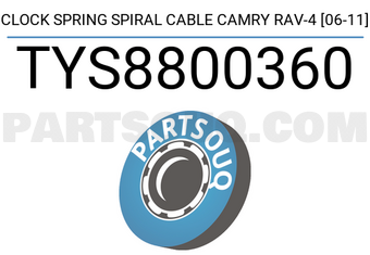 SCHNIEDER TYS8800360 CLOCK SPRING SPIRAL CABLE CAMRY RAV-4 [06-11]