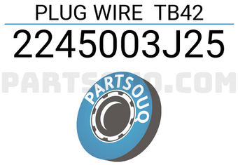 SEIWA 2245003J25 PLUG WIRE TB42