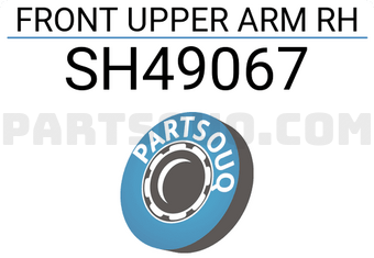 SH SH49067 FRONT UPPER ARM RH