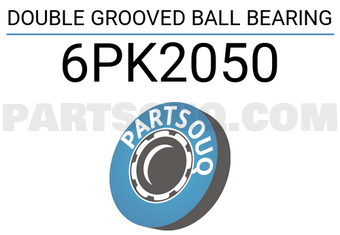 SKF 6PK2050 DOUBLE GROOVED BALL BEARING