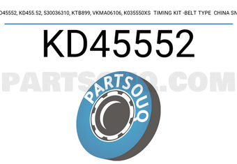 SNR KD45552 KD45552, KD455.52, 530036310, KTB899, VKMA06106, K035550XS TIMING KIT -BELT TYPE CHINA SNR