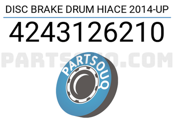 SUMIMOTO 4243126210 DISC BRAKE DRUM HIACE 2014-UP