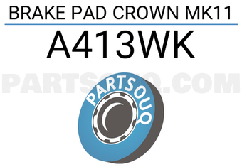 SUMIMOTO A413WK BRAKE PAD CROWN MK11