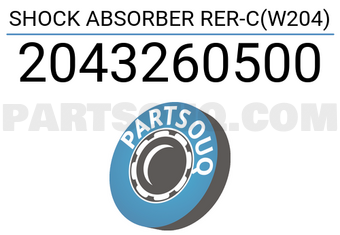 Sachs 2043260500 SHOCK ABSORBER RER-C(W204)