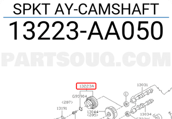 Subaru 13223AA050 SPKT AY-CAMSHAFT