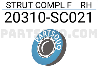Subaru 20310SC021 STRUT COMPL F RH
