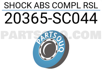 Subaru 20365SC044 SHOCK ABS COMPL RSL