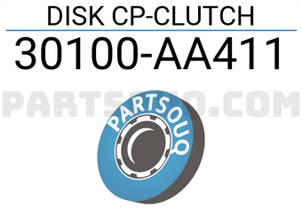 Subaru 30100AA411 DISK CP-CLUTCH