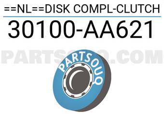 Subaru 30100AA621 ==NL==DISK COMPL-CLUTCH