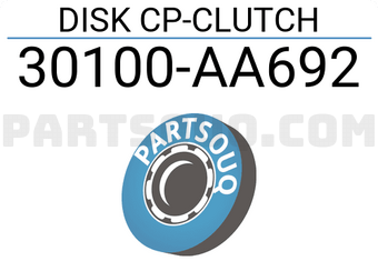 Subaru 30100AA692 DISK CP-CLUTCH