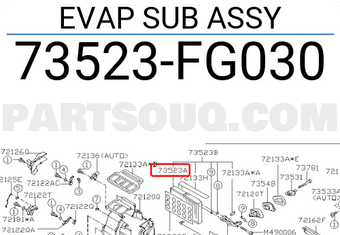 Subaru 73523FG030 EVAP SUB ASSY