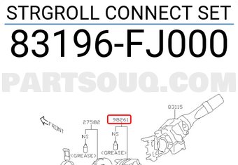 Subaru 83196FJ000 STRGROLL CONNECT SET