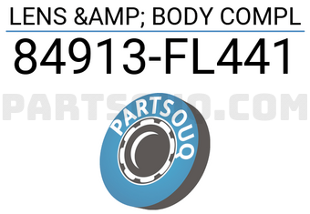Subaru 84913FL441 LENS & BODY COMPL