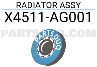 Subaru X4511AG001 RADIATOR ASSY
