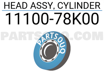 Suzuki 1110078K00 HEAD ASSY, CYLINDER