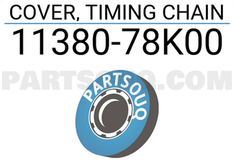 Suzuki 1138078K00 COVER, TIMING CHAIN
