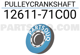 Suzuki 1261171C00 PULLEYCRANKSHAFT
