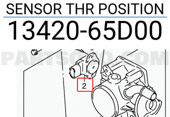 Suzuki 1342065D00 SENSOR THR POSITION