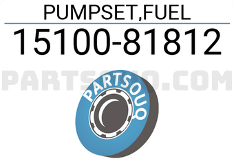 Suzuki 1510081812 PUMPSET,FUEL
