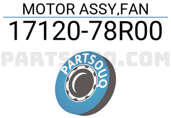 Suzuki 1712078R00 MOTOR ASSY,FAN
