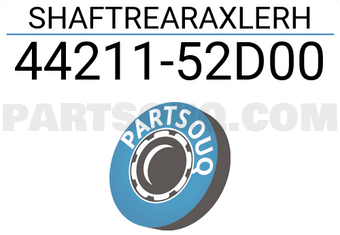Suzuki 4421152D00 SHAFTREARAXLERH