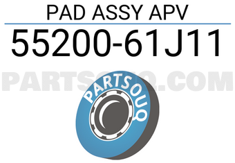 Suzuki 5520061J11 PAD ASSY APV