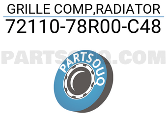 Suzuki 7211078R00C48 GRILLE COMP,RADIATOR