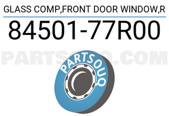 Suzuki 8450177R00 GLASS COMP,FRONT DOOR WINDOW,R