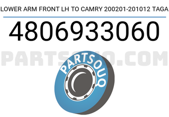 TAGA 4806933060 LOWER ARM FRONT LH TO CAMRY 200201-201012 TAGA