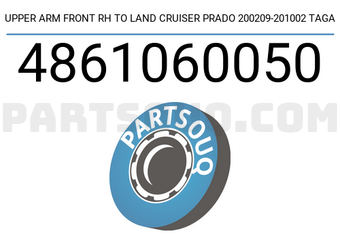 TAGA 4861060050 UPPER ARM FRONT RH TO LAND CRUISER PRADO 200209-201002 TAGA